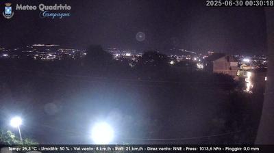immagine della webcam nei dintorni di Altavilla Silentina: webcam Quadrivio