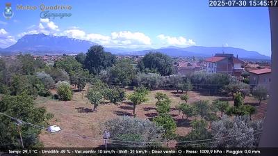 immagine della webcam nei dintorni di Lago Laceno: webcam Quadrivio