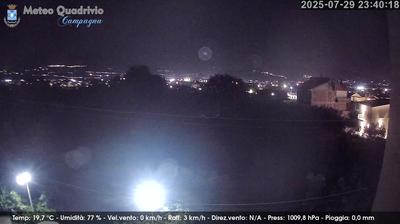 immagine della webcam nei dintorni di Bagnoli Irpino: webcam Quadrivio