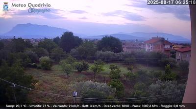 immagine della webcam nei dintorni di Lago Laceno: webcam Quadrivio