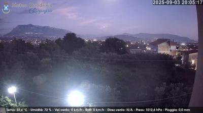 immagine della webcam nei dintorni di Altavilla Silentina: webcam Quadrivio
