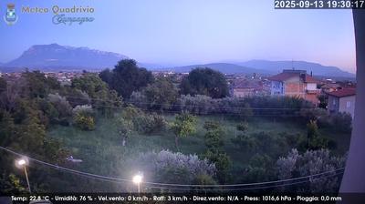 immagine della webcam nei dintorni di Lago Laceno: webcam Quadrivio