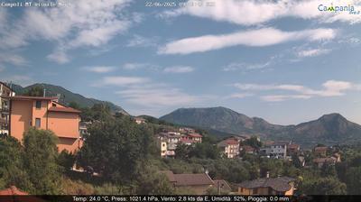 immagine della webcam nei dintorni di Arpaise: webcam Campoli del Monte Taburno