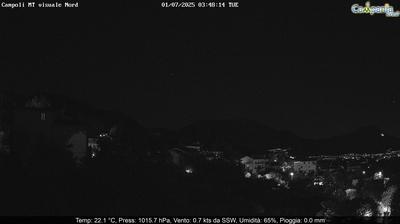 immagine della webcam nei dintorni di San Marco dei Cavoti: webcam Campoli del Monte Taburno