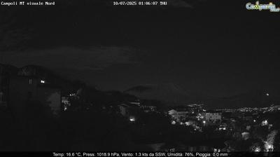 immagine della webcam nei dintorni di Ospedaletto d'Alpinolo: webcam Campoli del Monte Taburno
