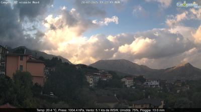 immagine della webcam nei dintorni di San Marco dei Cavoti: webcam Campoli del Monte Taburno
