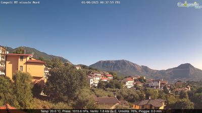 immagine della webcam nei dintorni di Apollosa: webcam Campoli del Monte Taburno