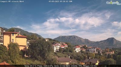 immagine della webcam nei dintorni di Ospedaletto d'Alpinolo: webcam Campoli del Monte Taburno