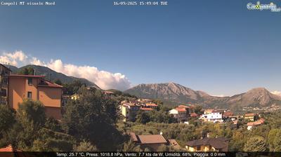 immagine della webcam nei dintorni di Limatola: webcam Campoli del Monte Taburno