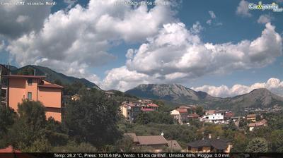 immagine della webcam nei dintorni di Benevento: webcam Campoli del Monte Taburno