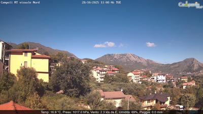 immagine della webcam nei dintorni di San Marco dei Cavoti: webcam Campoli del Monte Taburno