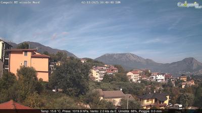 immagine della webcam nei dintorni di Benevento: webcam Campoli del Monte Taburno