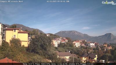 immagine della webcam nei dintorni di Apollosa: webcam Campoli del Monte Taburno