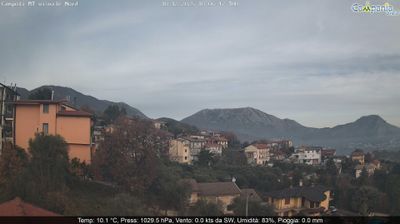 immagine della webcam nei dintorni di Benevento: webcam Campoli del Monte Taburno