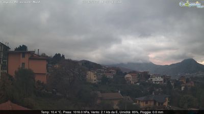 immagine della webcam nei dintorni di Piedimonte Matese: webcam Campoli del Monte Taburno