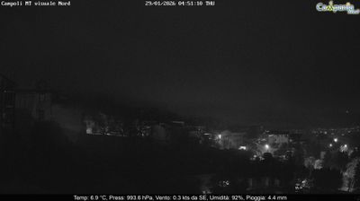 immagine della webcam nei dintorni di Caserta: webcam Campoli del Monte Taburno