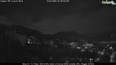 immagine della webcam nei dintorni di San Marco dei Cavoti: webcam Campoli del Monte Taburno