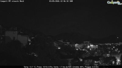 immagine della webcam nei dintorni di Arpaise: webcam Campoli del Monte Taburno