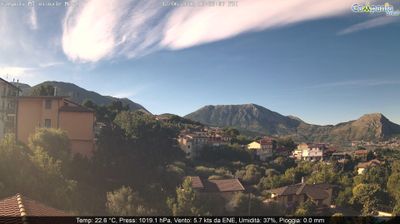 immagine della webcam nei dintorni di Benevento: webcam Campoli del Monte Taburno