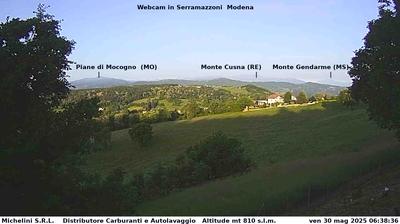 immagine della webcam nei dintorni di Parco Matildico: webcam Serramazzoni