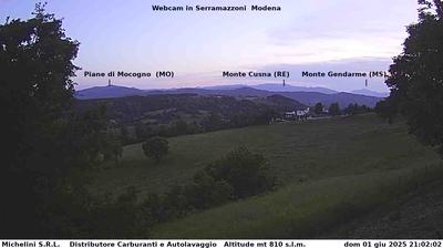 immagine della webcam nei dintorni di Lama Mocogno: webcam Serramazzoni