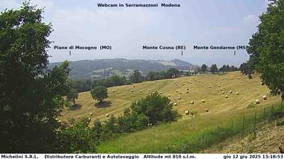 immagine della webcam nei dintorni di Savignano sul Panaro: webcam Serramazzoni