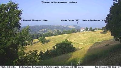immagine della webcam nei dintorni di Albinea: webcam Serramazzoni