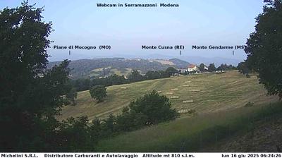 immagine della webcam nei dintorni di Savignano sul Panaro: webcam Serramazzoni