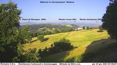 immagine della webcam nei dintorni di Vignola: webcam Serramazzoni