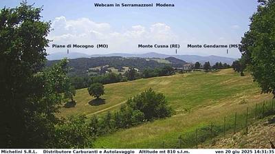immagine della webcam nei dintorni di Castello di Serravalle: webcam Serramazzoni