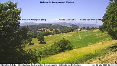 immagine della webcam nei dintorni di Castello di Serravalle: webcam Serramazzoni