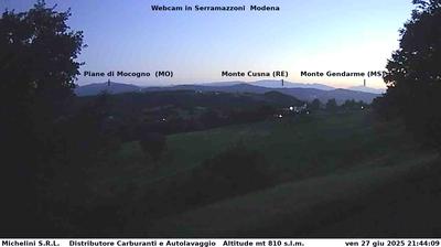 immagine della webcam nei dintorni di San Damaso: webcam Serramazzoni