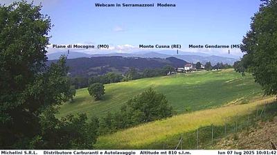immagine della webcam nei dintorni di Castello di Serravalle: webcam Serramazzoni
