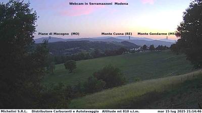 immagine della webcam nei dintorni di Albinea: webcam Serramazzoni