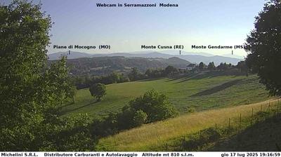 immagine della webcam nei dintorni di Parco Matildico: webcam Serramazzoni