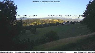 immagine della webcam nei dintorni di Vignola: webcam Serramazzoni