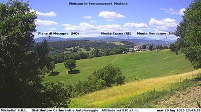 immagine della webcam nei dintorni di Arceto: webcam Serramazzoni