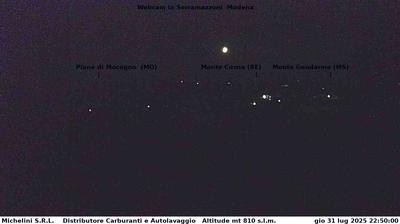 immagine della webcam nei dintorni di Prignano sulla Secchia: webcam Serramazzoni