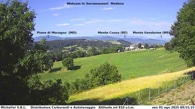 immagine della webcam nei dintorni di Pavullo nel Frignano: webcam Serramazzoni
