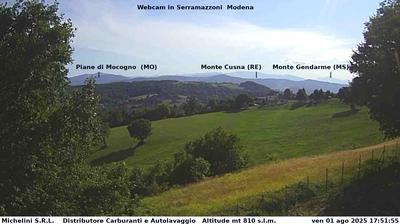 immagine della webcam nei dintorni di Carpineti: webcam Serramazzoni