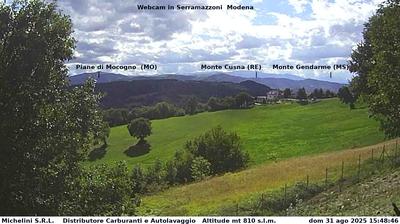 immagine della webcam nei dintorni di Marano sul Panaro: webcam Serramazzoni