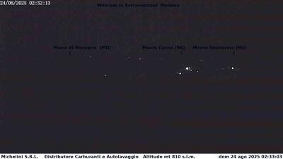 immagine della webcam nei dintorni di Prignano sulla Secchia: webcam Serramazzoni
