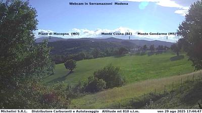 immagine della webcam nei dintorni di Guiglia: webcam Serramazzoni
