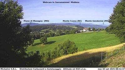 immagine della webcam nei dintorni di Marano sul Panaro: webcam Serramazzoni