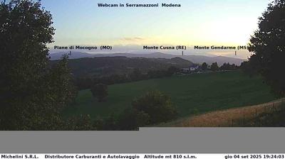immagine della webcam nei dintorni di Marano sul Panaro: webcam Serramazzoni