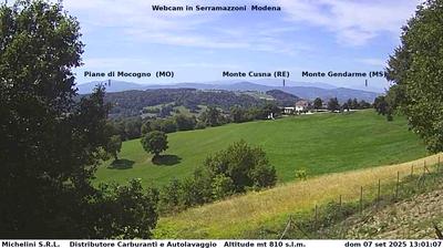 immagine della webcam nei dintorni di Vignola: webcam Serramazzoni