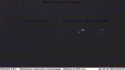 immagine della webcam nei dintorni di Savignano sul Panaro: webcam Serramazzoni