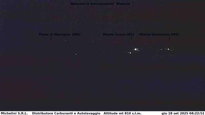 immagine della webcam nei dintorni di Palagano: webcam Serramazzoni