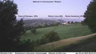 immagine della webcam nei dintorni di Guiglia: webcam Serramazzoni