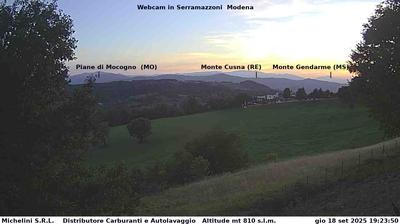 immagine della webcam nei dintorni di Albinea: webcam Serramazzoni